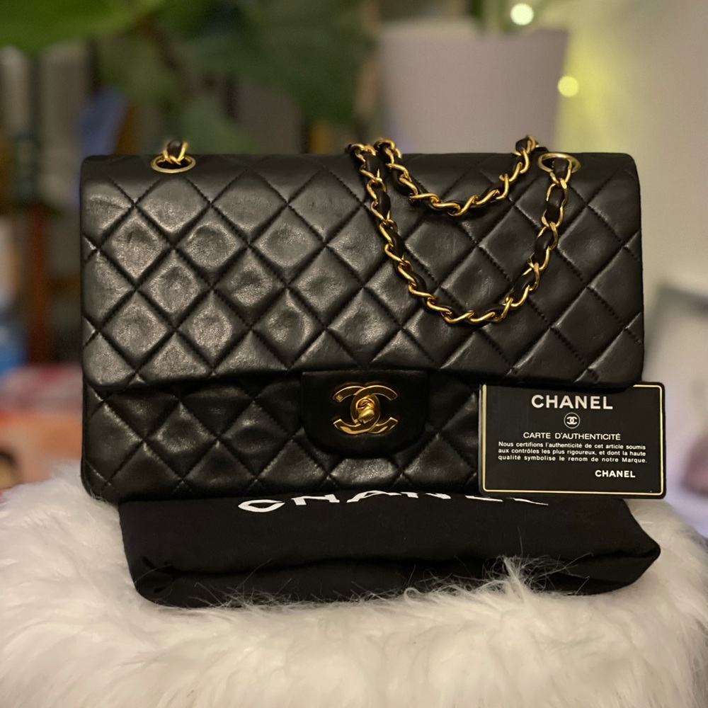 CHANEL Vintage Double Flap Series 4